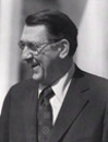 Archival photo of John N. Stauffer, eigth president