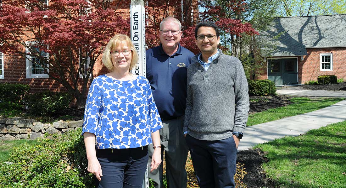 photo of Baker Institute staff and partners