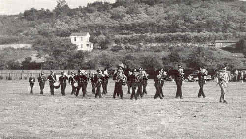 Historical Marching Band Photo