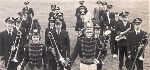 Historical Marching Band Photo