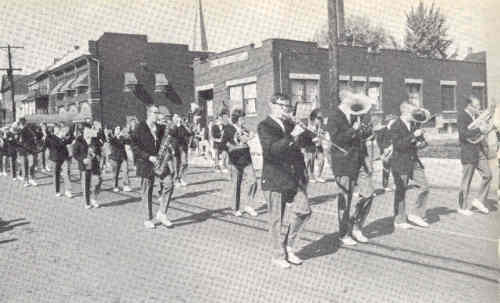 Historical Marching Band Photo