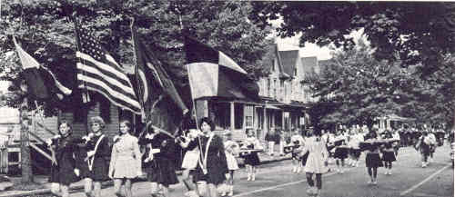 Historical Marching Band Photo