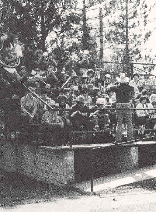 Historical Marching Band Photo