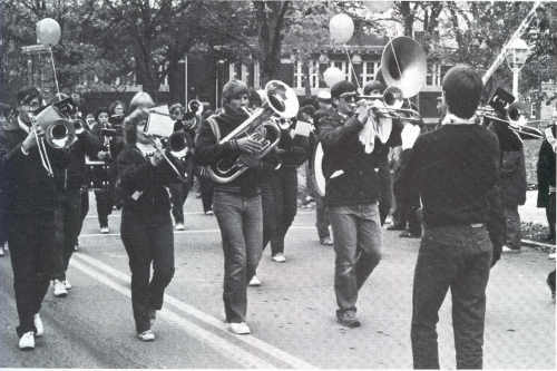 Historical Marching Band Photo