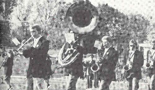 Historical Marching Band Photo