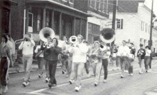 Historical Marching Band Photo