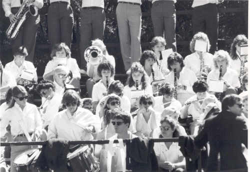 Historical Marching Band Photo