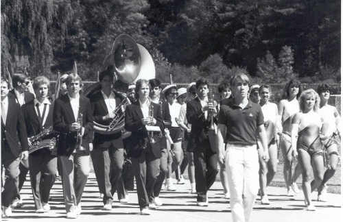 Historical Marching Band Photo