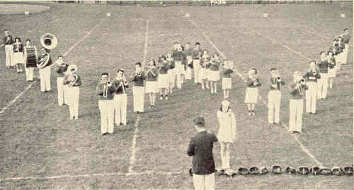 Historical Marching Band Photo