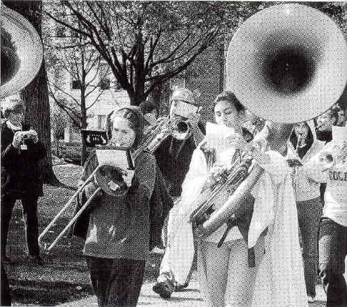 Historical Pep Band Photo