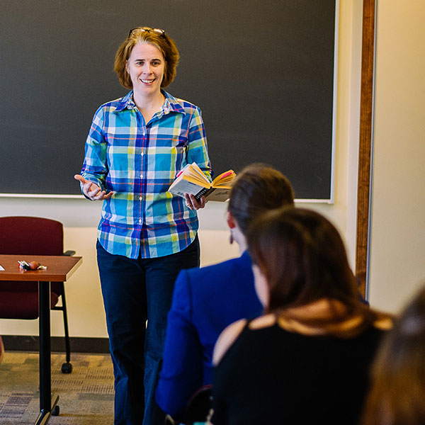 photo of Amy Mathur teaching