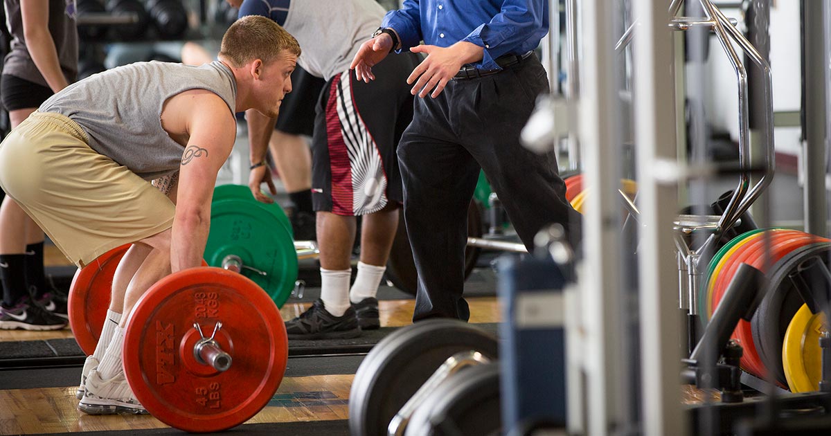 photo of weight lifting