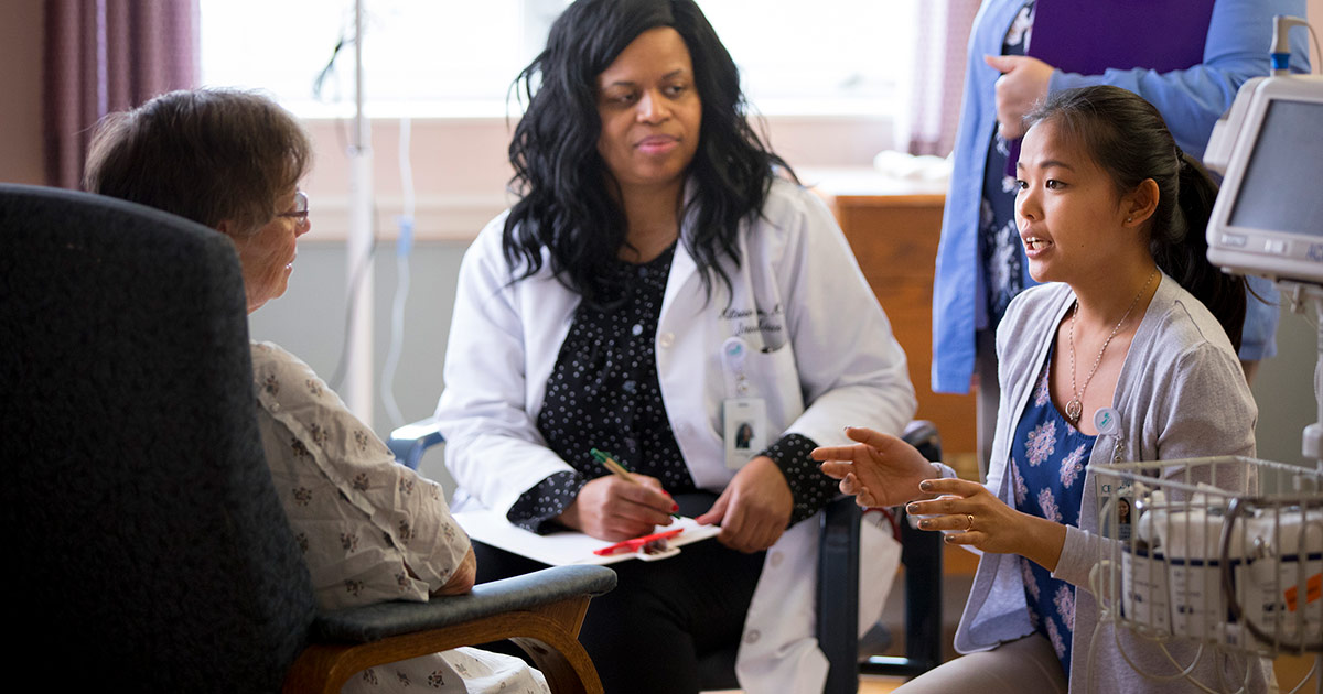 photo of health navigator course meeting