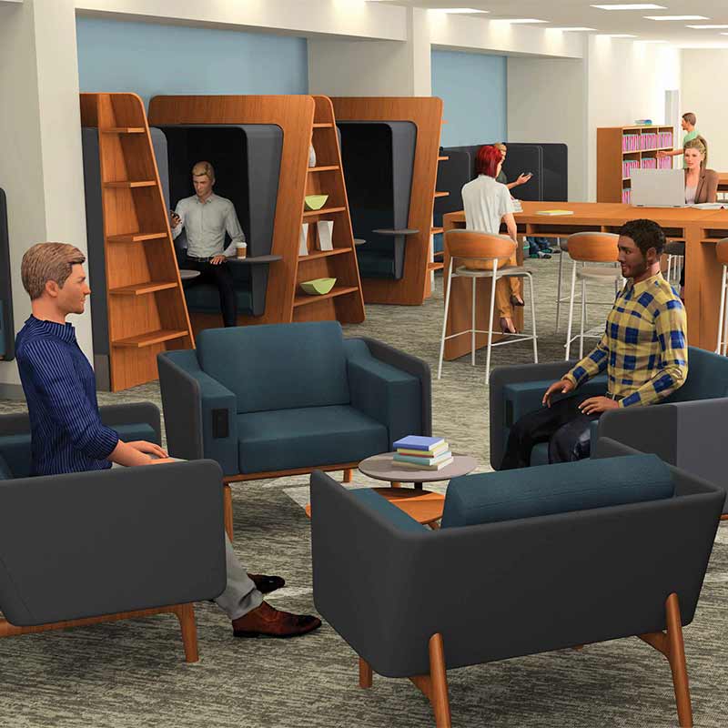 learning commons rendering