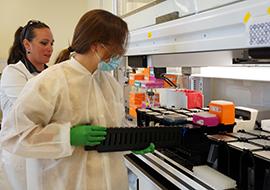 photo of lab research