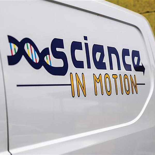 photo of science in motion van