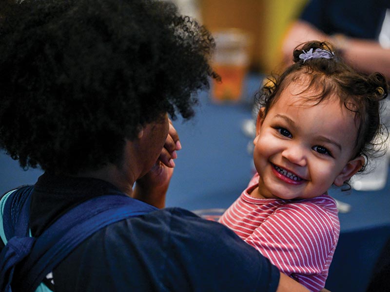portrait of alumni weekend guests