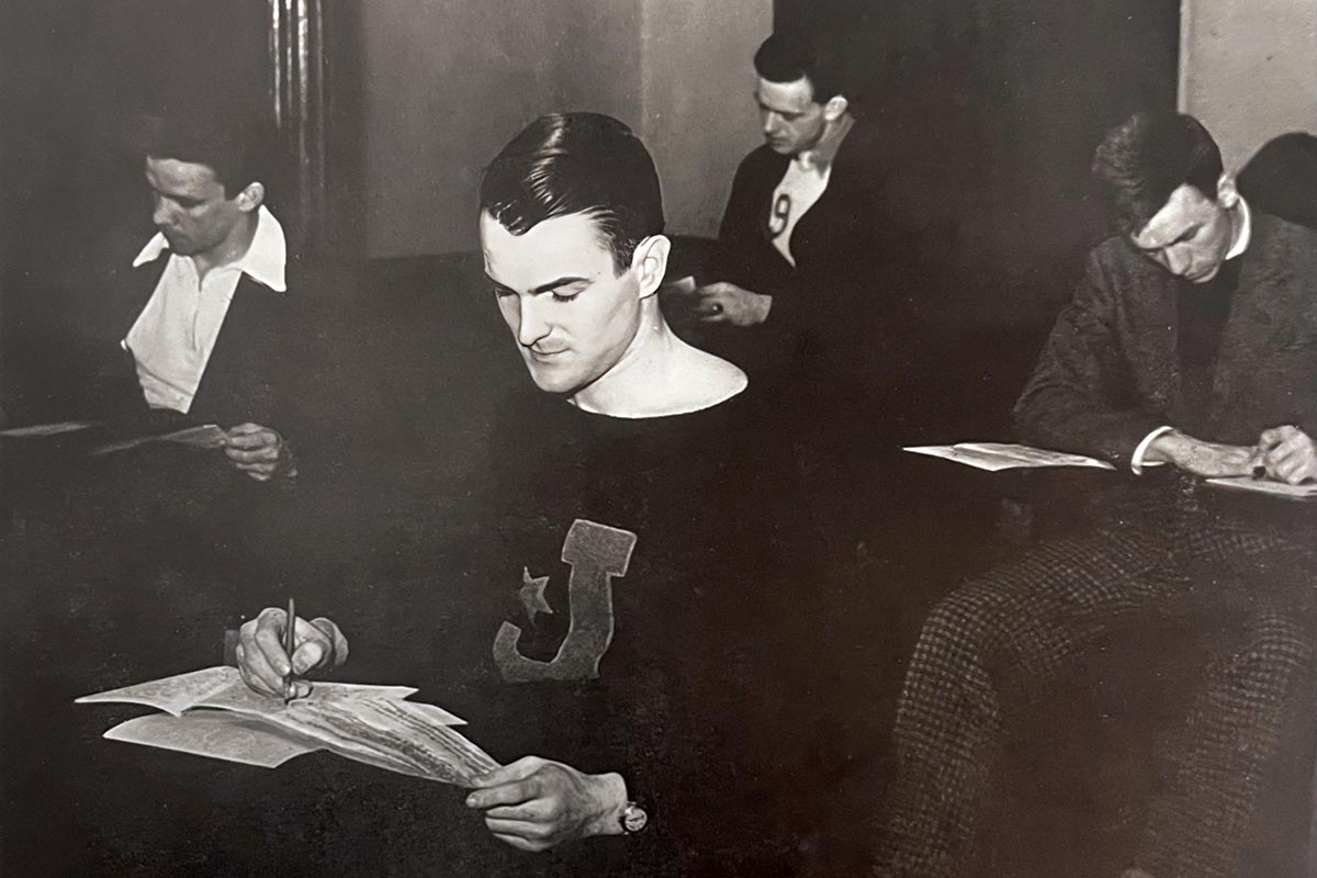 photo of maple tree with changing leaves