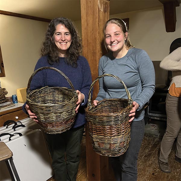 photo of Grace E. Lewis &rsquo;21 and Susan E. Bowser &rsquo;97