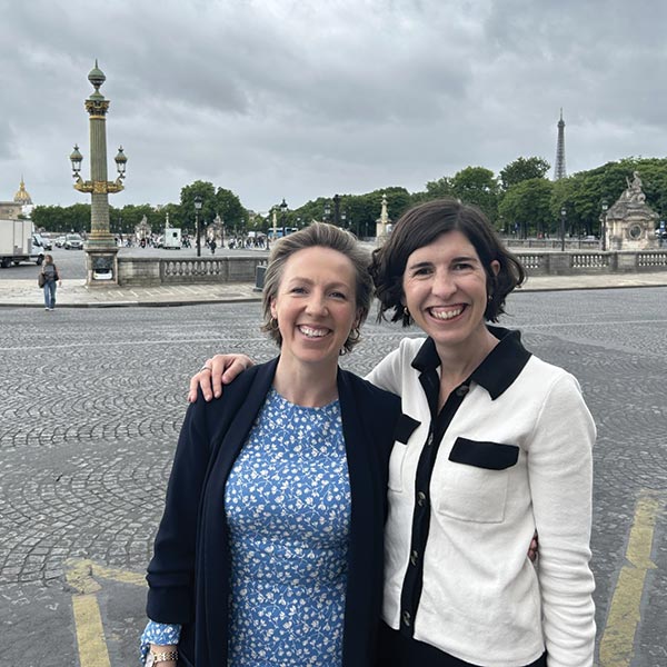 photo of Marion J. Wohlers &rsquo;09 and Emily C. D. Eller &rsquo;06