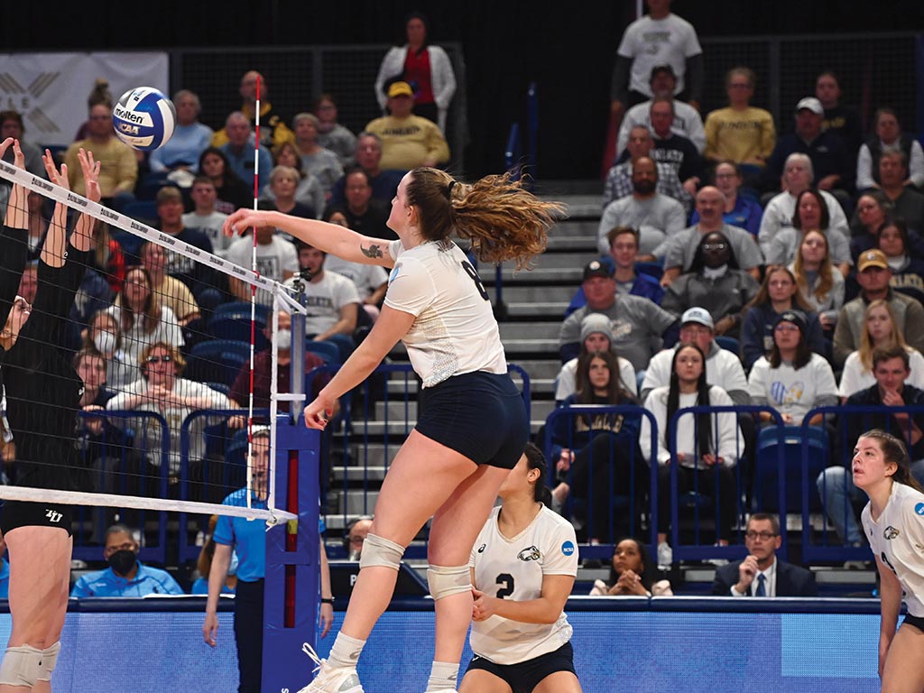 Juniata wins the 2023 DIII women's volleyball national championship