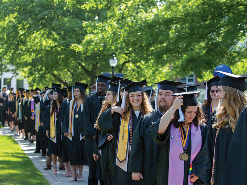photo of Juniata College's 2025 class