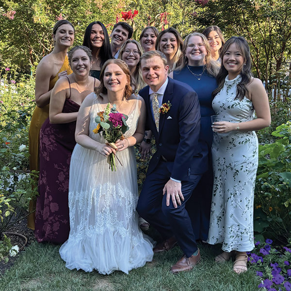 photo of Emma F. Johnson ’17 g’20 and Conor Kennedy