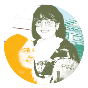 photo of yearbook clippings