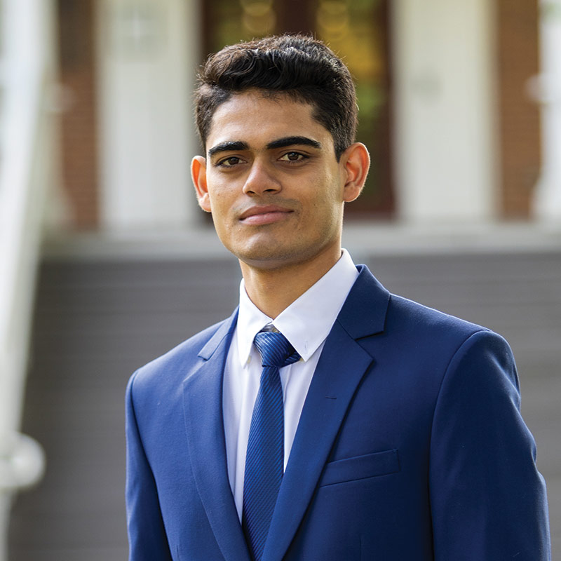 portrait of Anjan Kumar '27