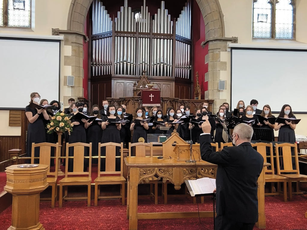 photo of concert in Scotland