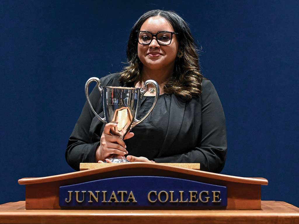 photo of 2025 Bailey Oratorical winner