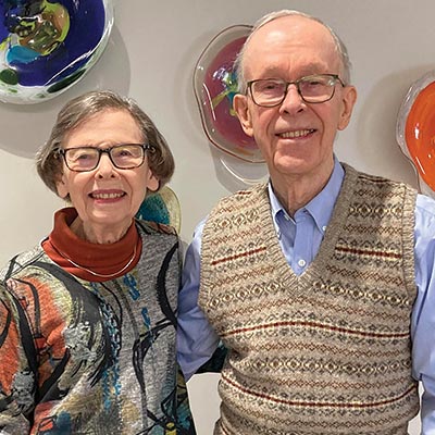 photo of Richard H. Quinn and wife Bonnie