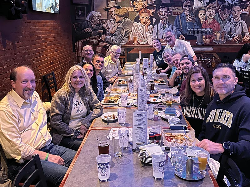 women's volleyball watch party photo