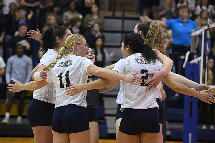 photo of womens volleyball team