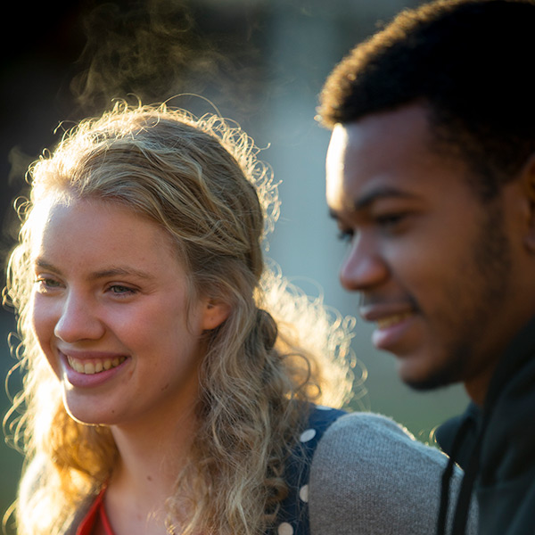 photo of students on quad