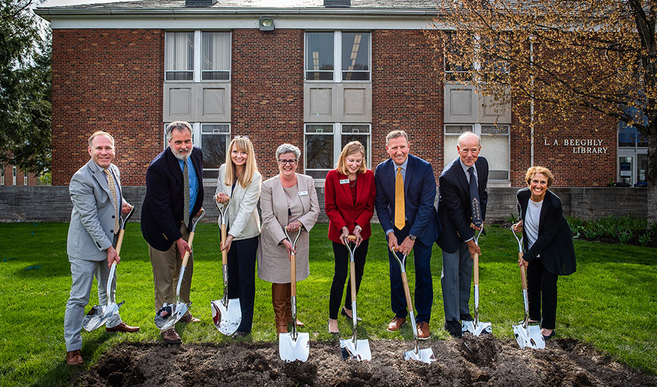 photo of Statton Commons ground breaking